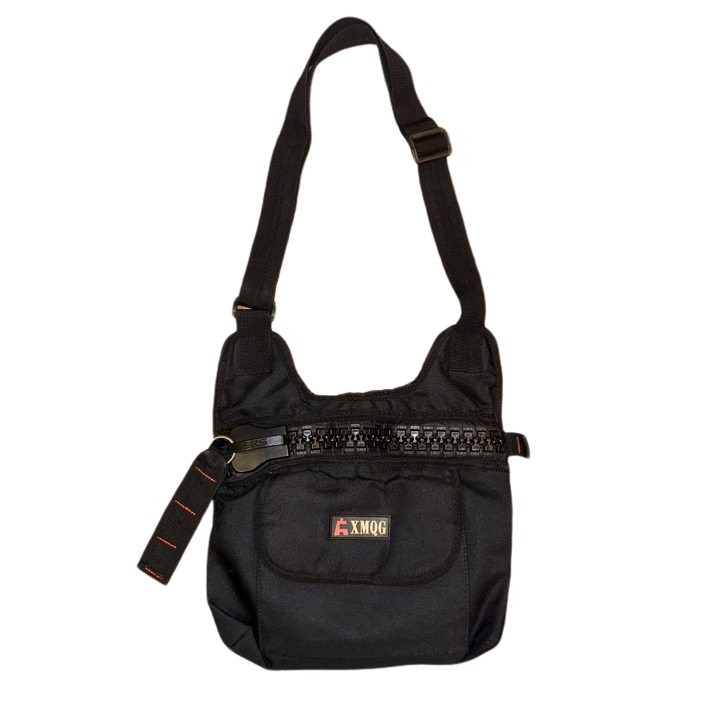 Big zipper crossbody bag