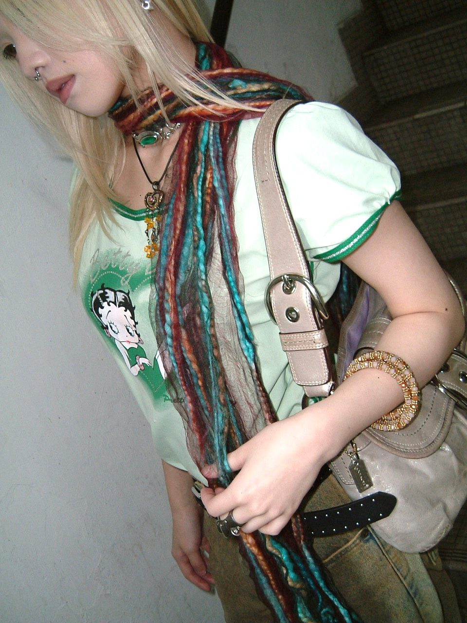 Betty Boop green top