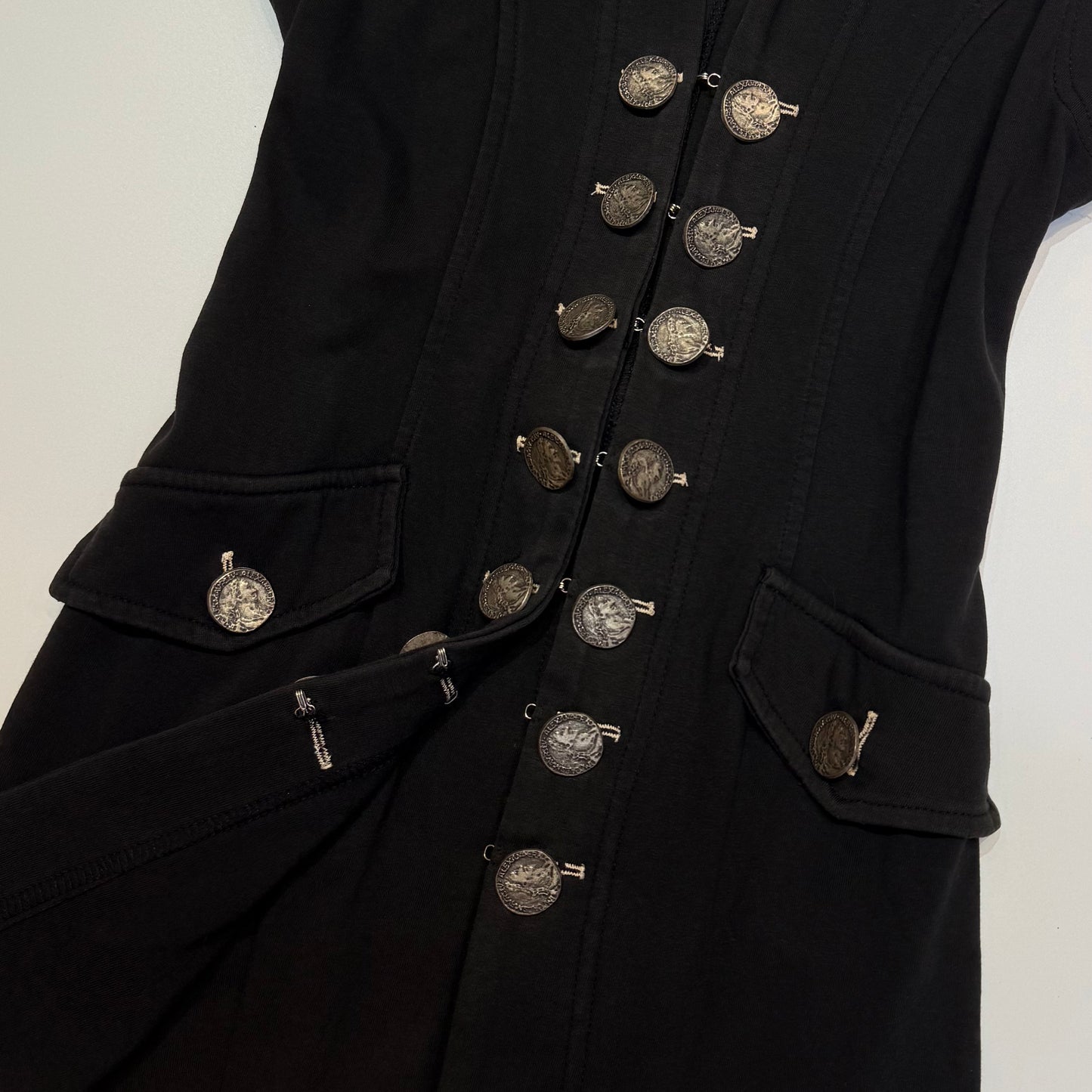 Morgan De Toi black napoleon vest
