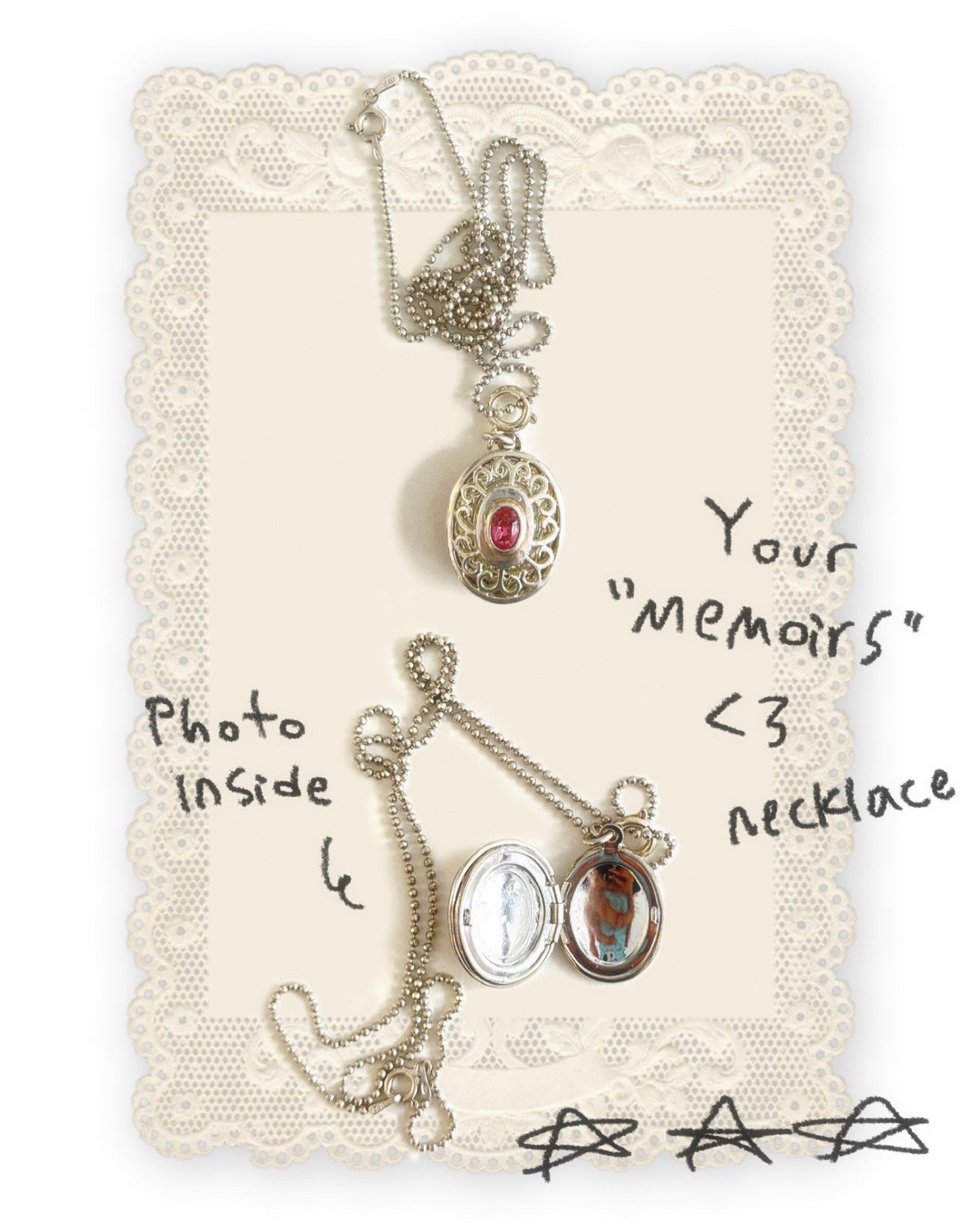 Vintage cross necklaces