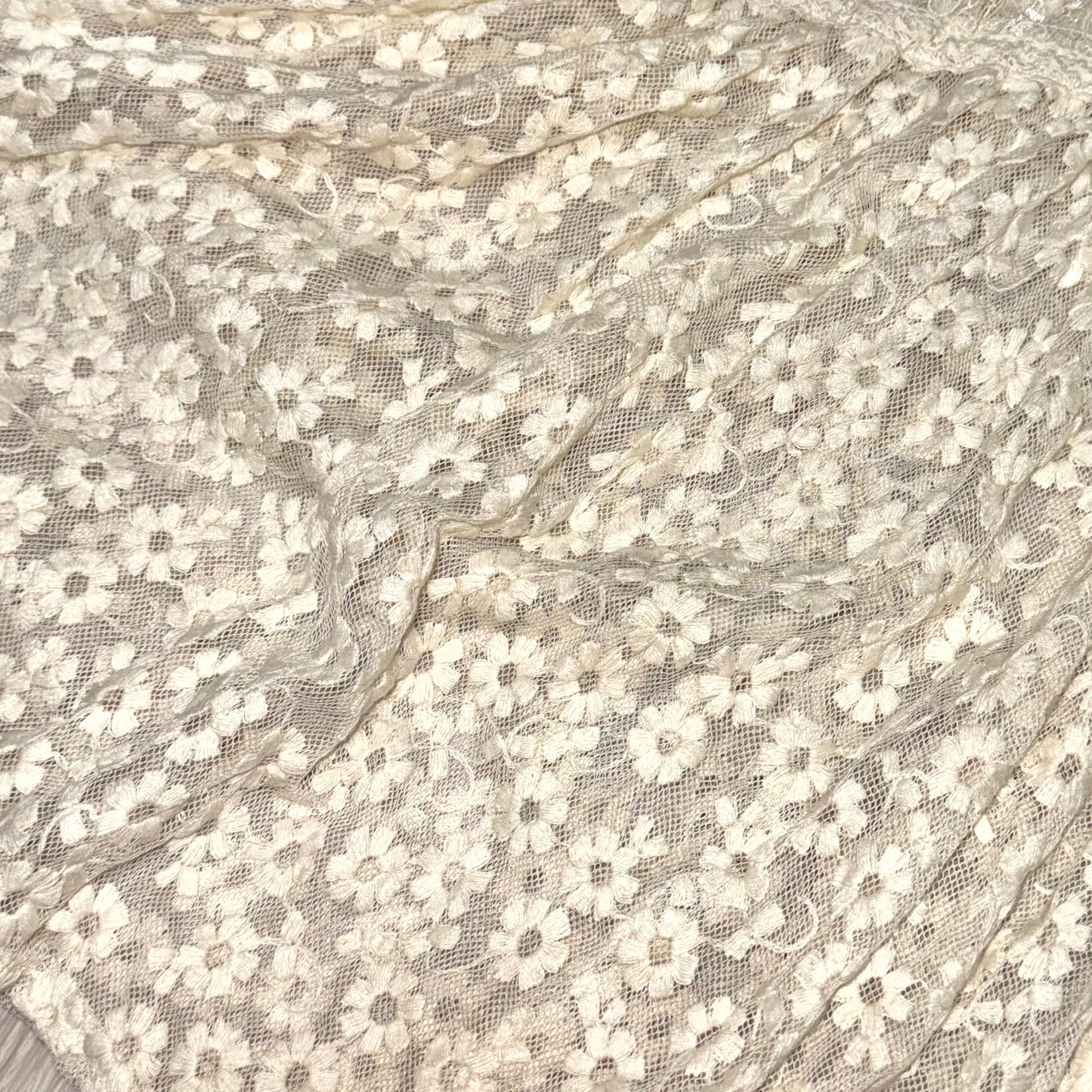 Beige lace top