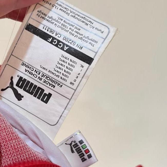 Red Puma bowling bag