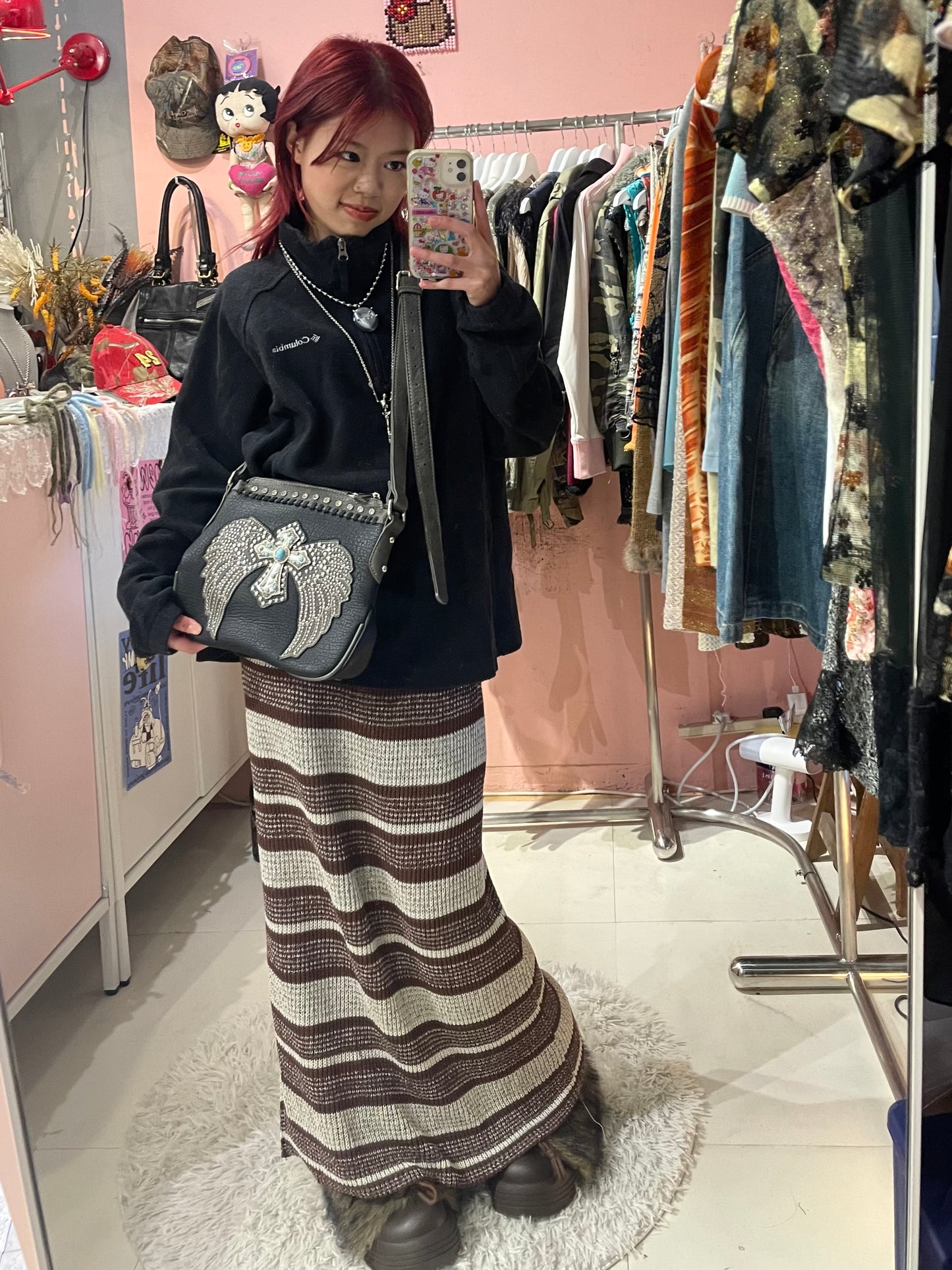 Montana West crossbody leather bag