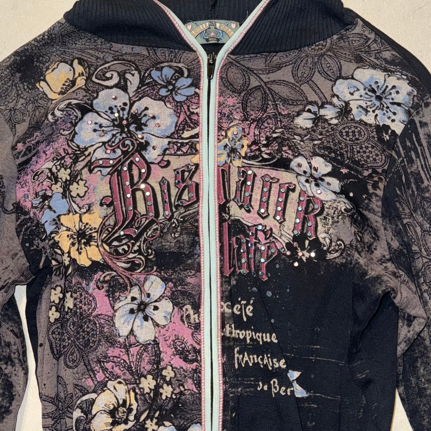 Vanilla Sugar zip up hooded jacket