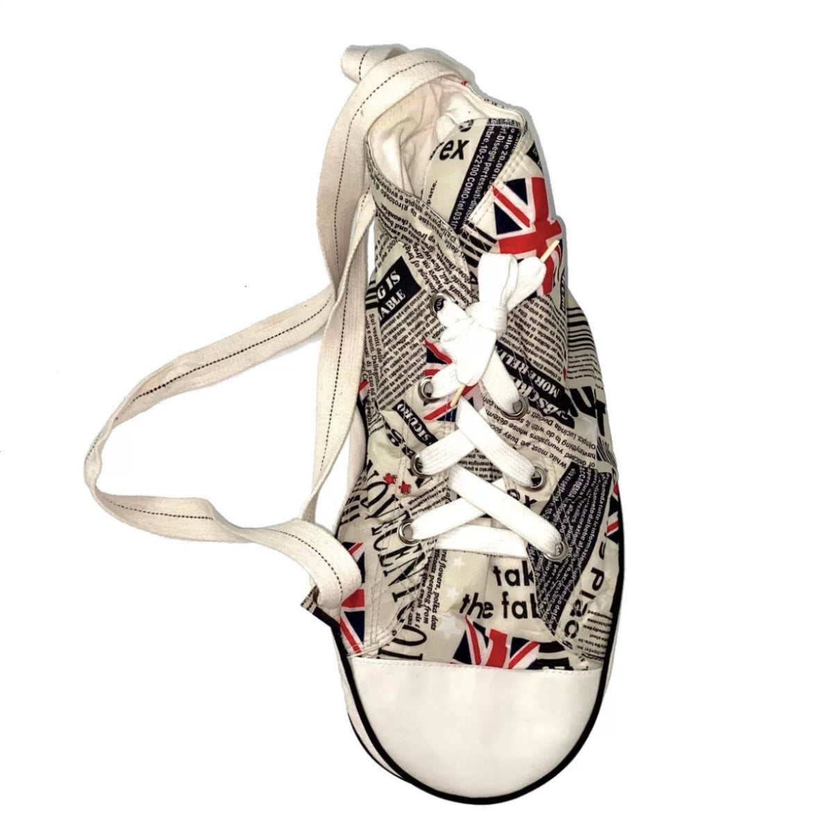 Rare big shoe crossbody bag