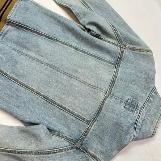 Abercromie & Fitch denim zip up jacket