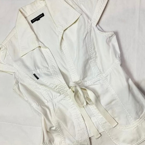 Beige ribbon outer