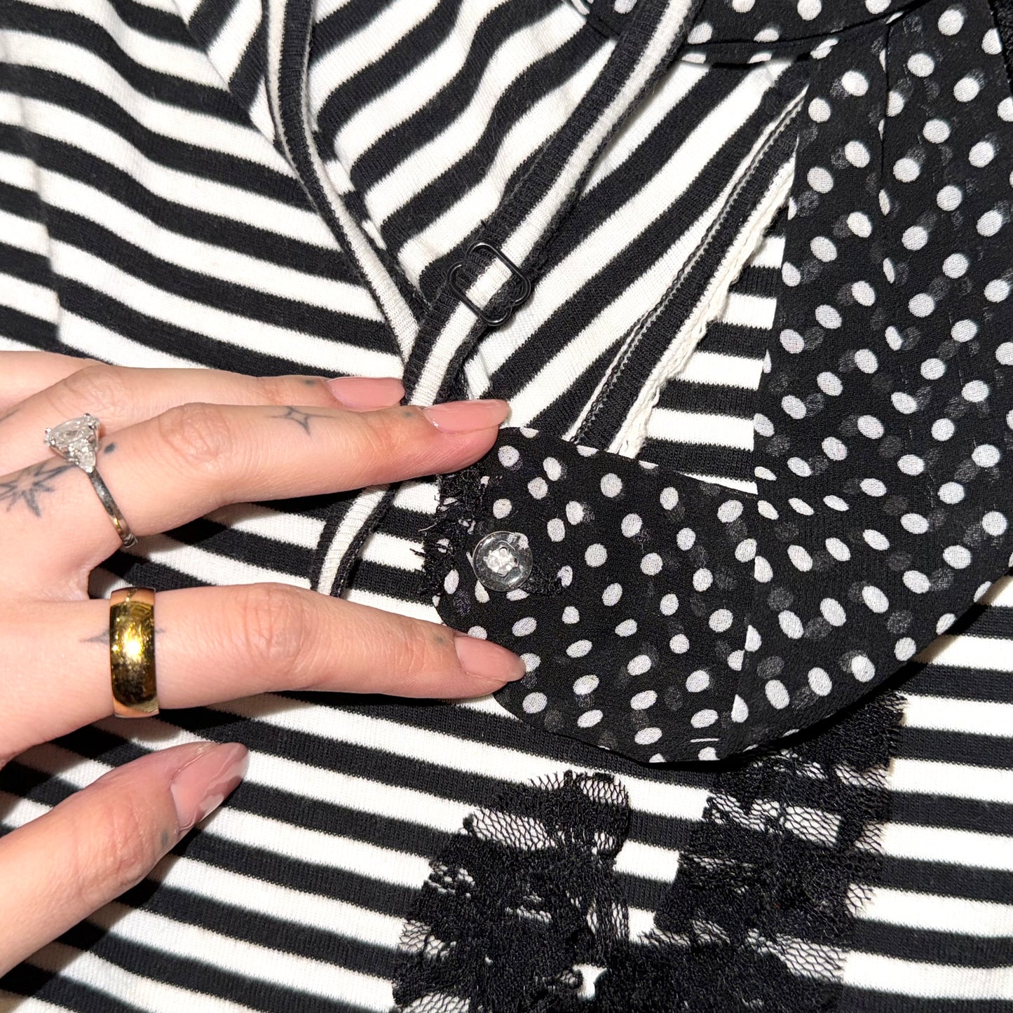 Sweet treble stripe top