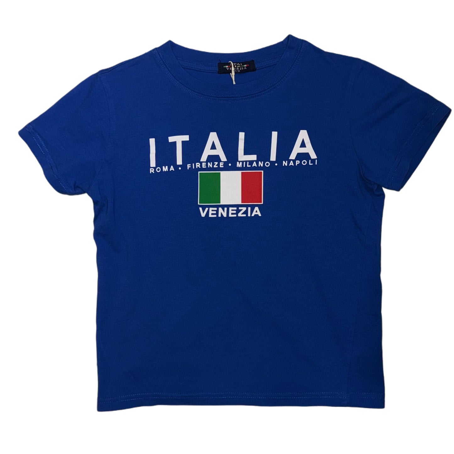 Italia blue tee