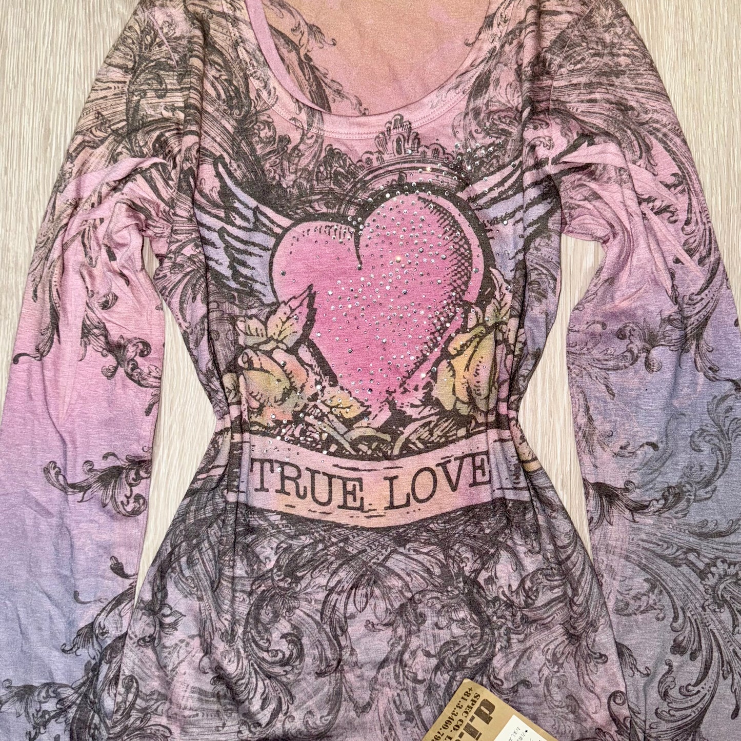 D.i.a pink “true love” long sleeve