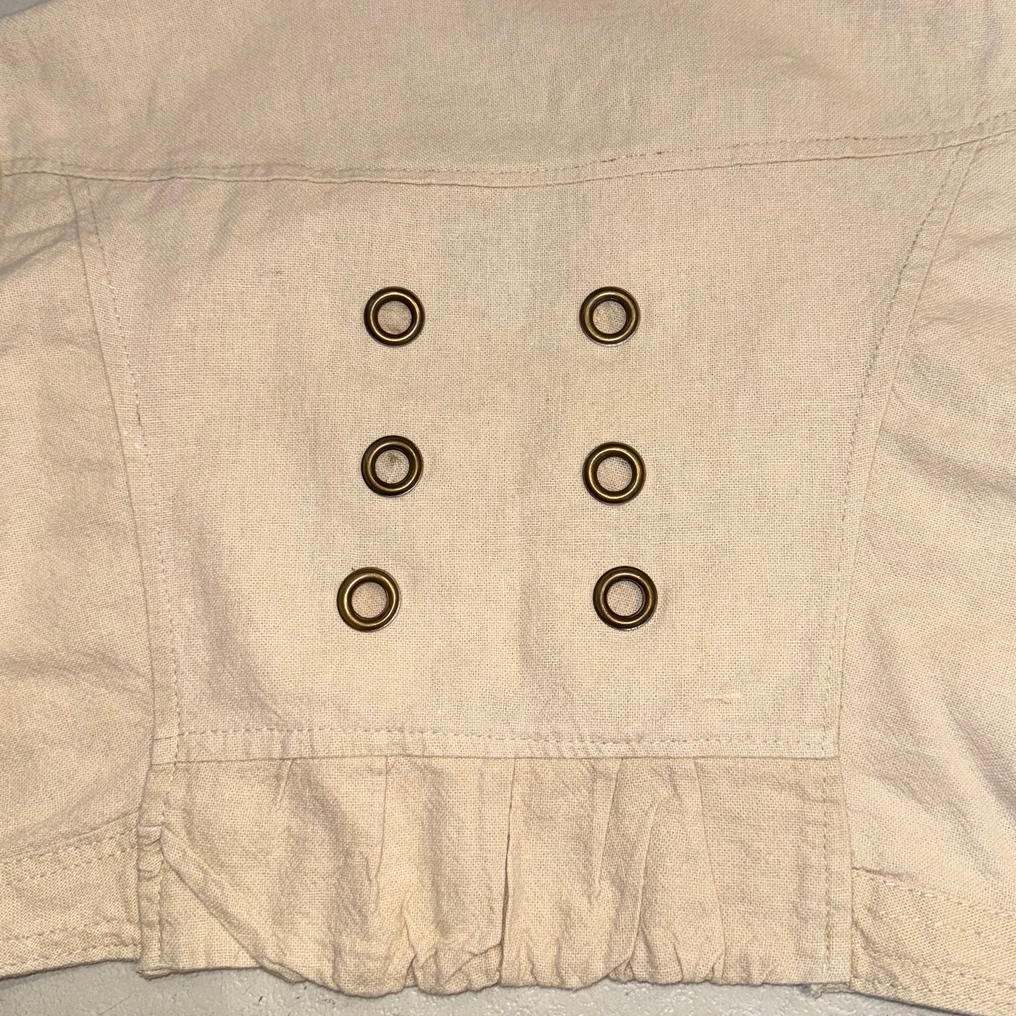 Ivory buttons cropped outer