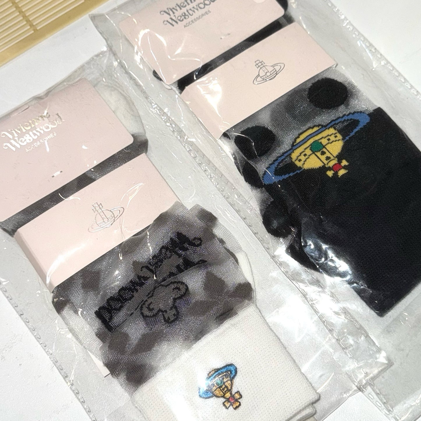 Vivienne Westwood mesh long socks