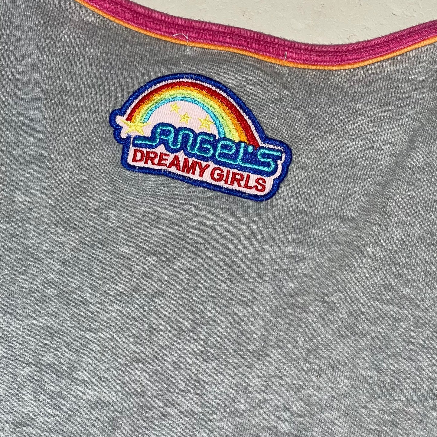 Angel blue grey panda long sleeve