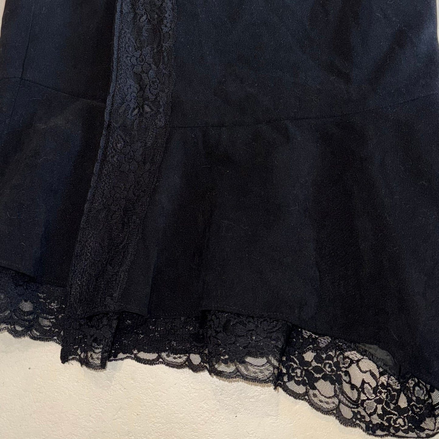 Morgan De Toi black lace dress