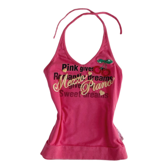 Mezzo Piano cherry pink top