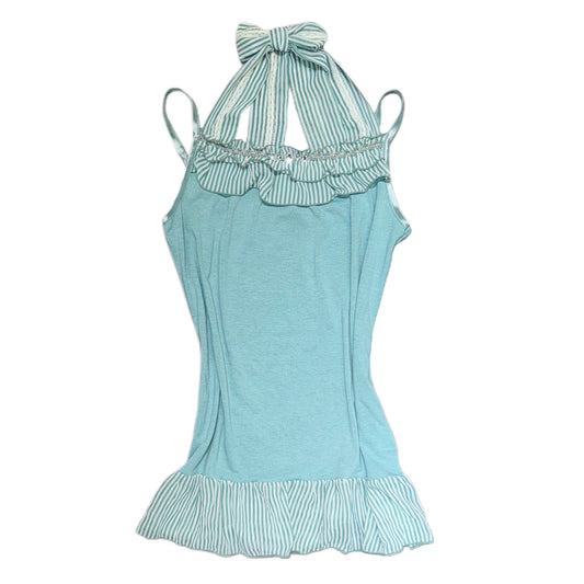 Axes tiffany blue stripe tank