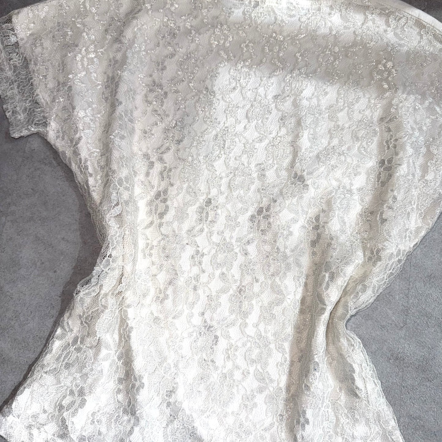 Diesel lace layered top