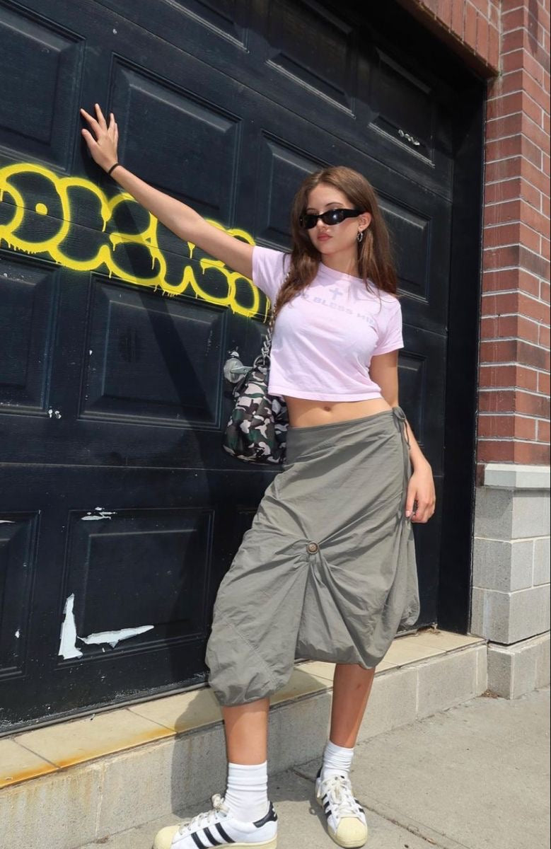 Heaven Marc Jacobs camo pillow chains bag