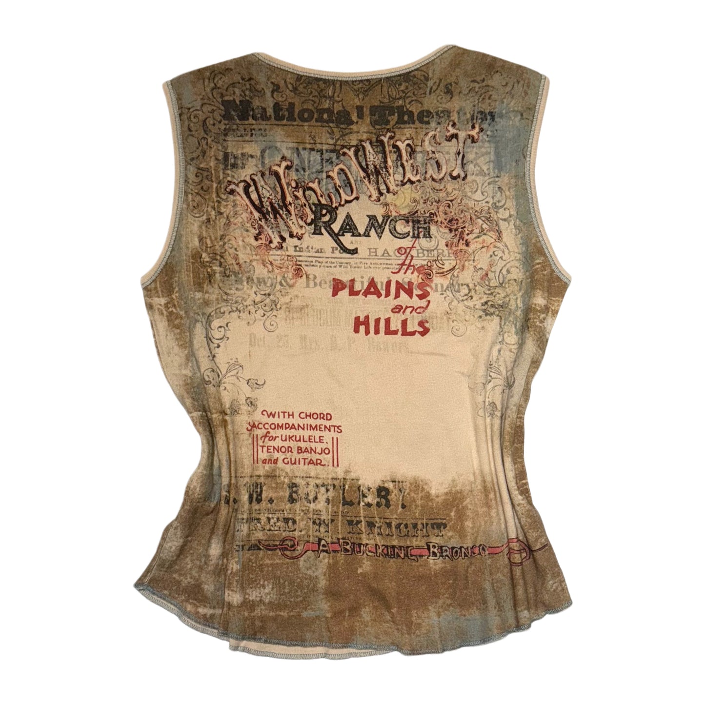 Skinny minnie brown top