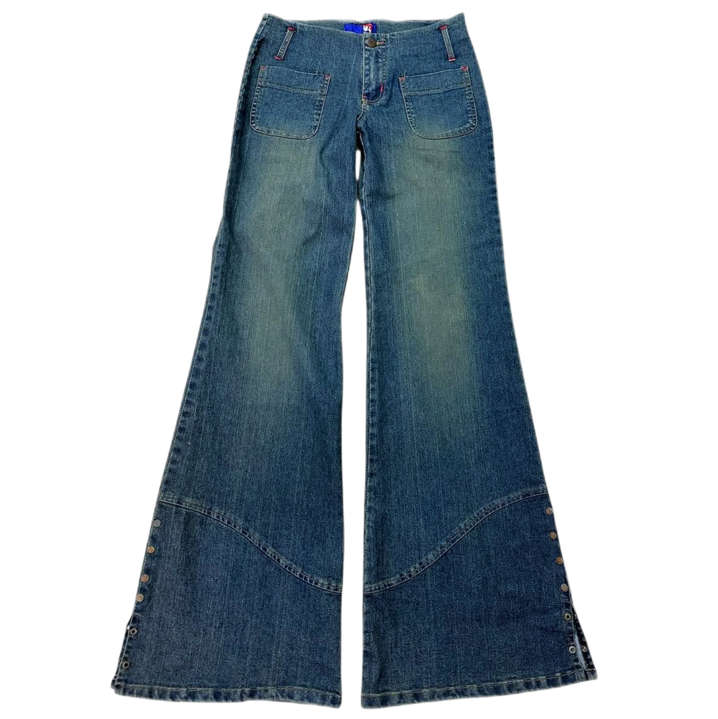 Low waist bootcut jeans