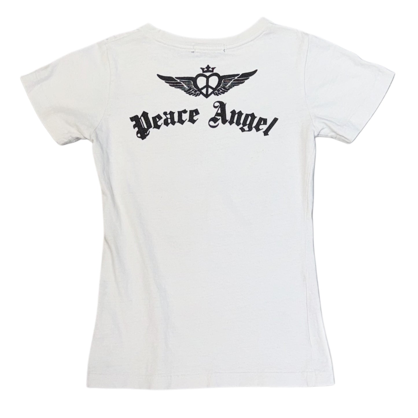 "Peace Angel" white baby T-Shirt