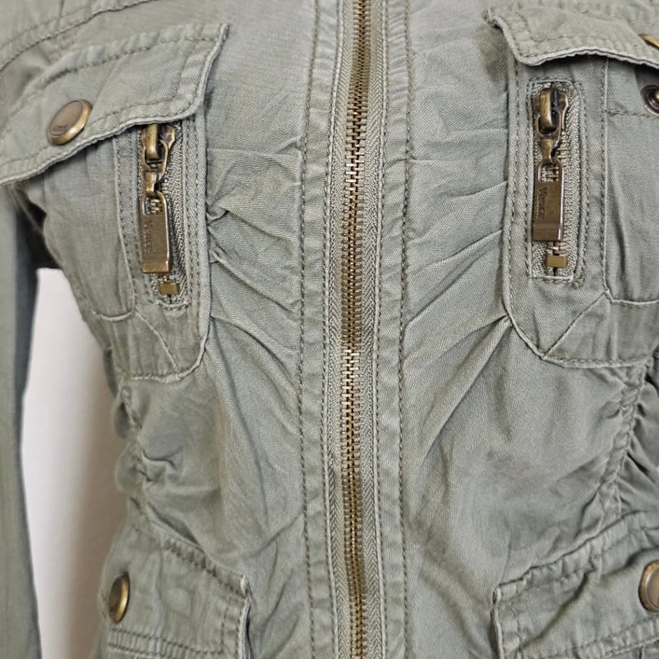 Vence green cargo jacket