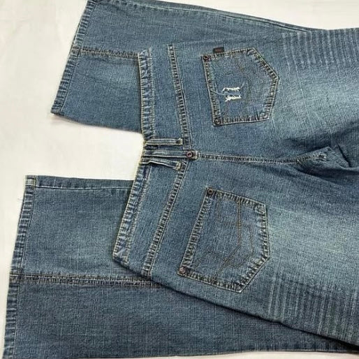 Low waist wide legs jeans