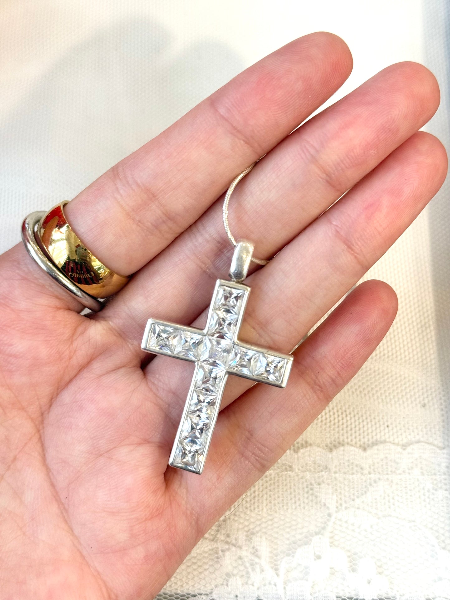 Vintage cross necklaces