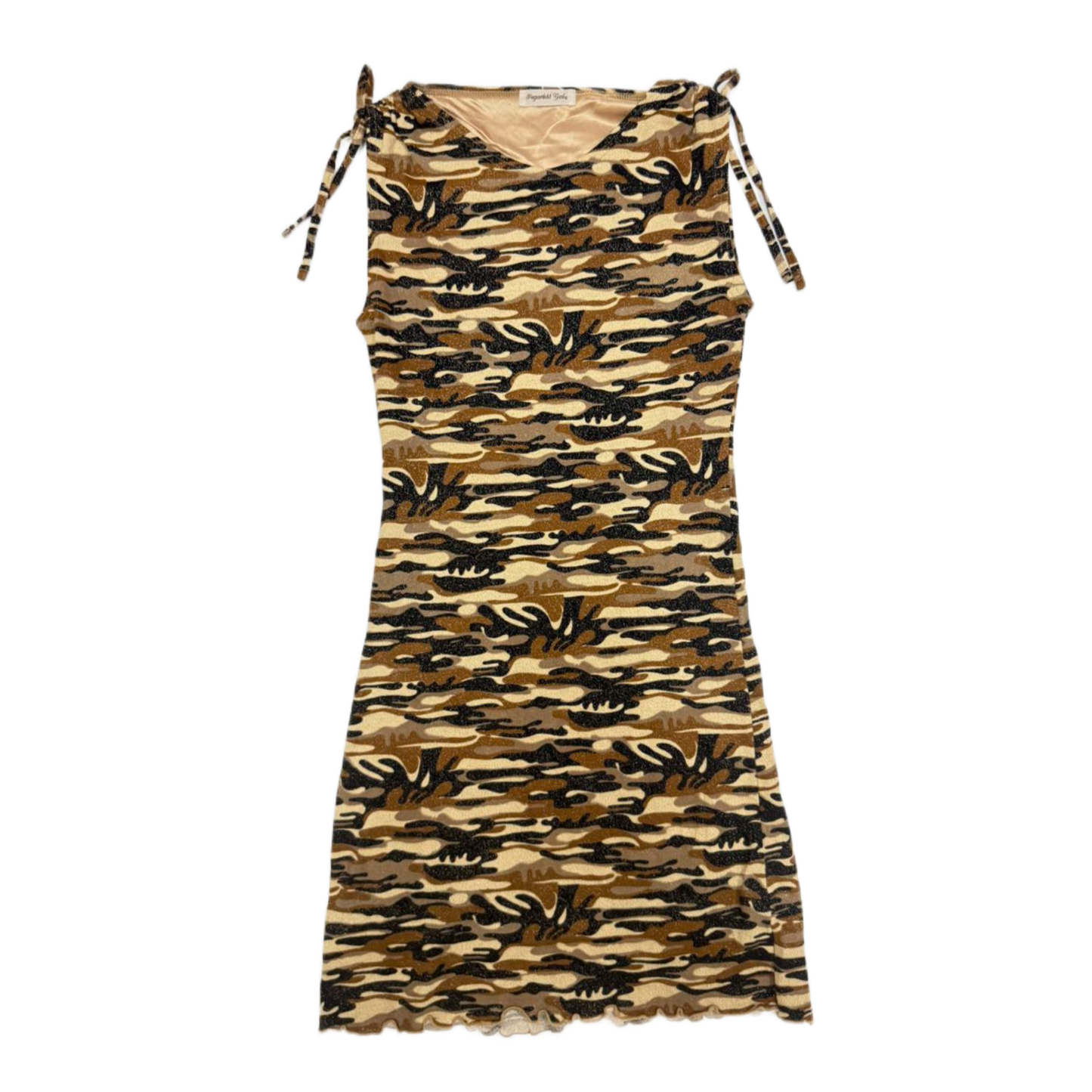 Camo glittering dress
