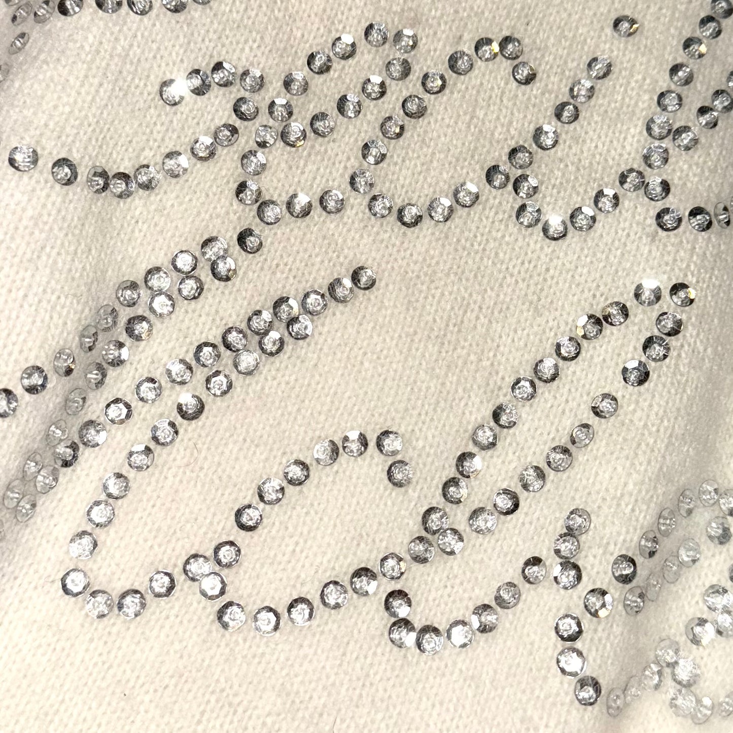 Cecil McBee embroidered turtle neck top with belt