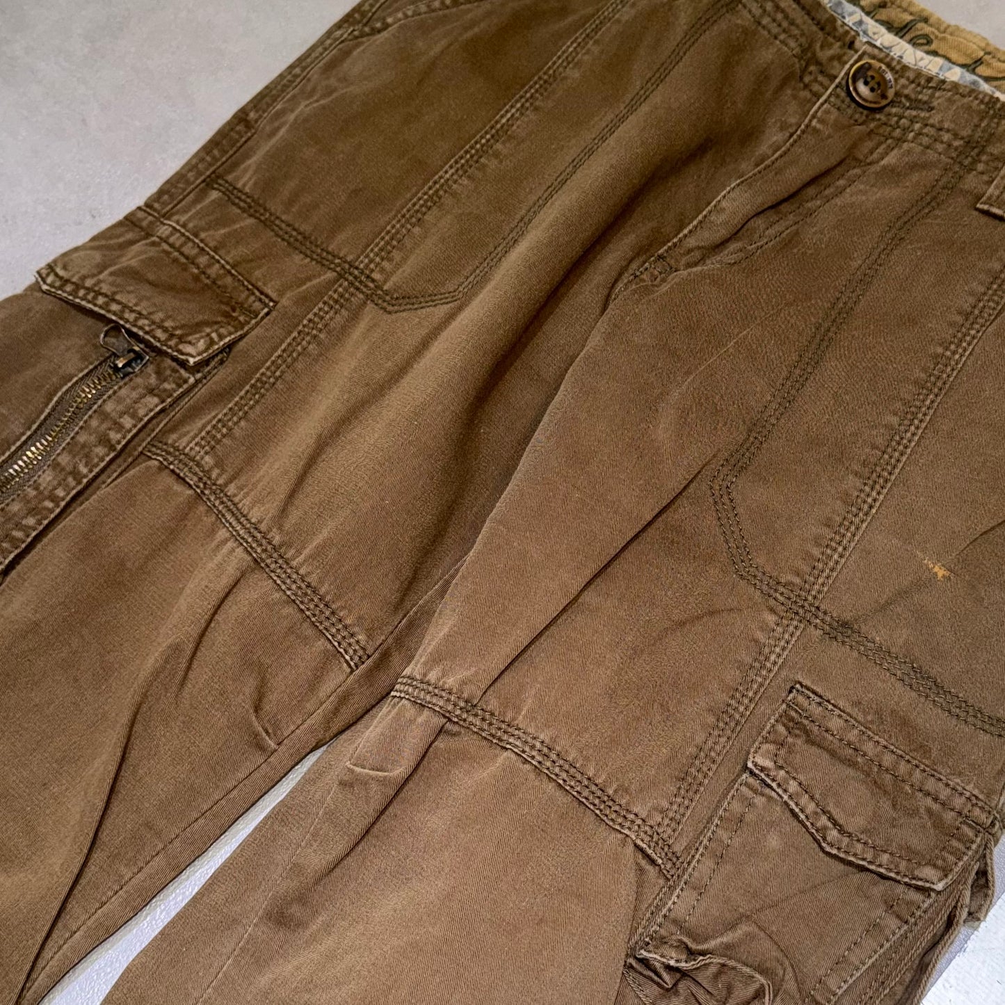 Brown cargo pants