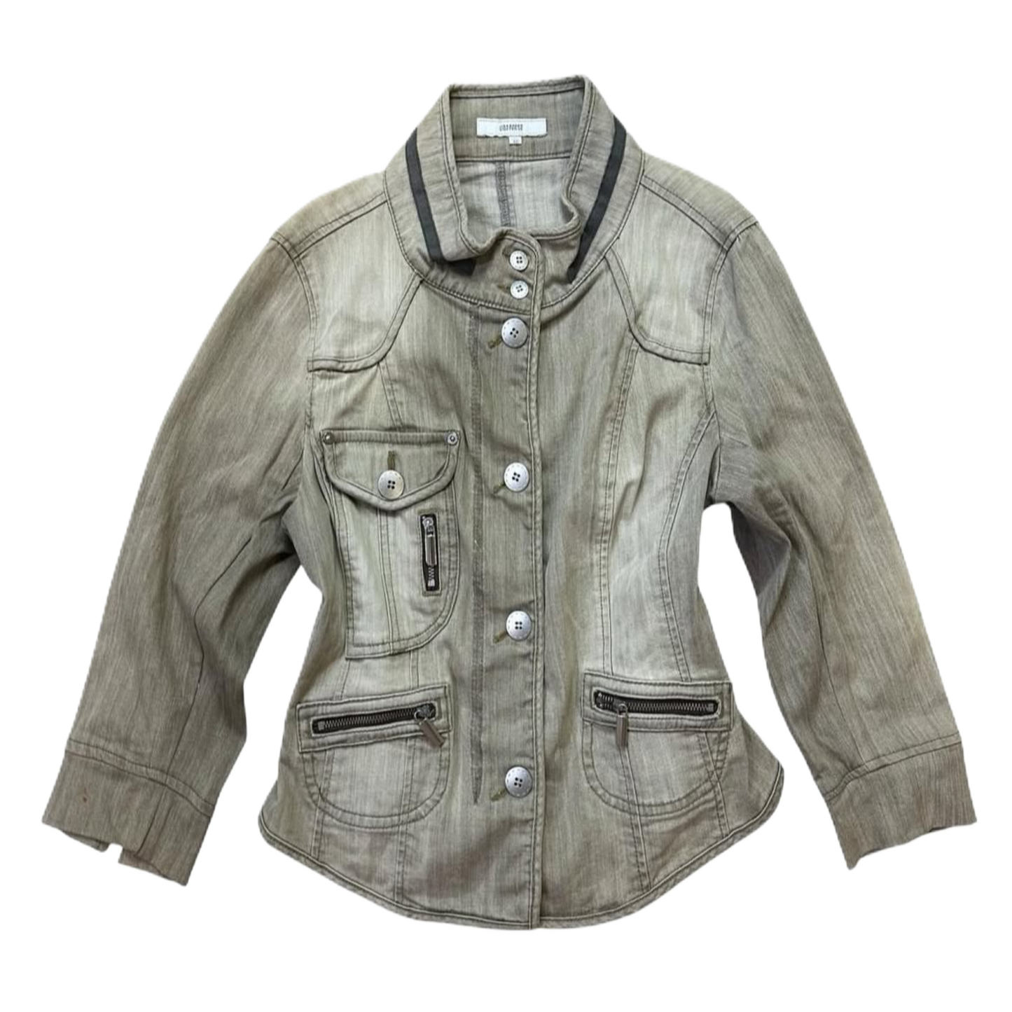 Denim button up jacket