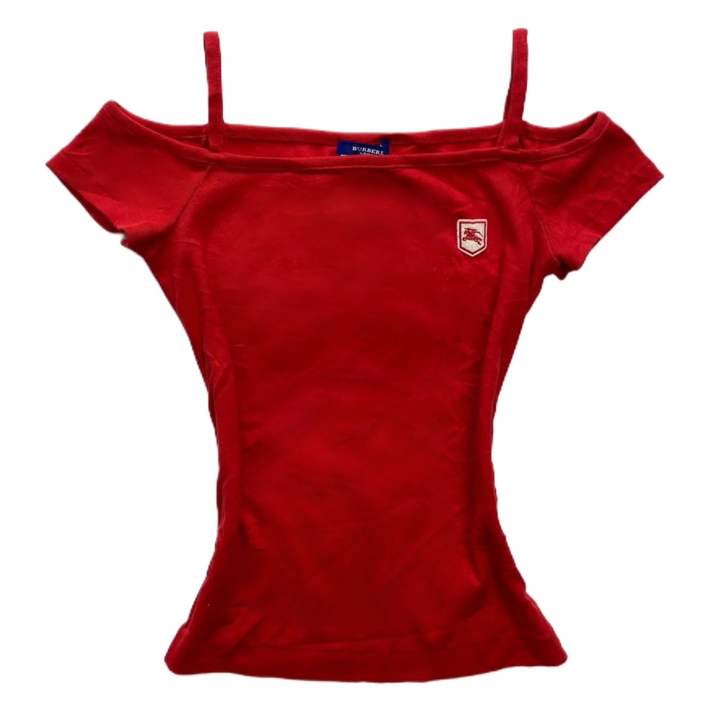 Burberry red top