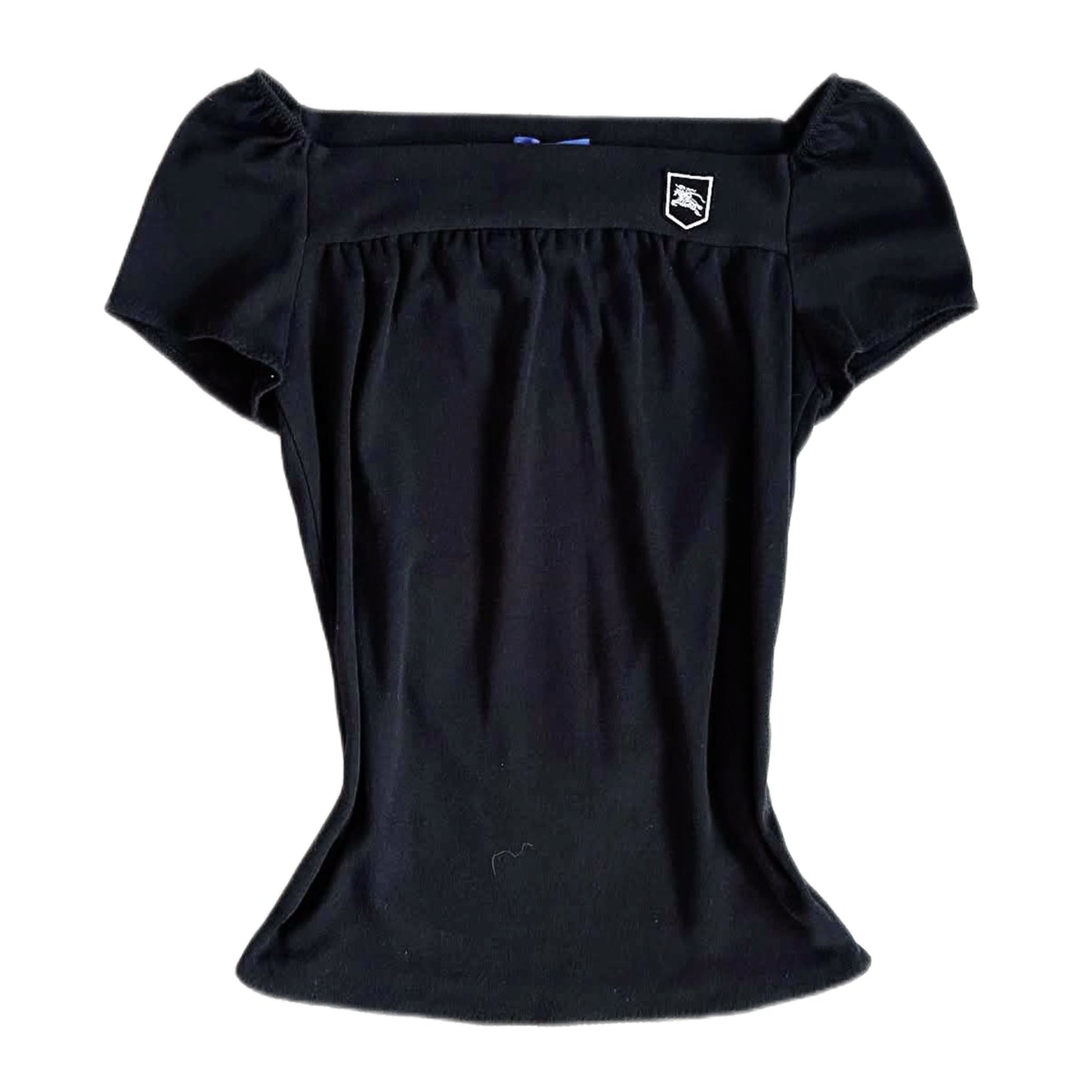 Burberry embroidered logo baby doll sleeve