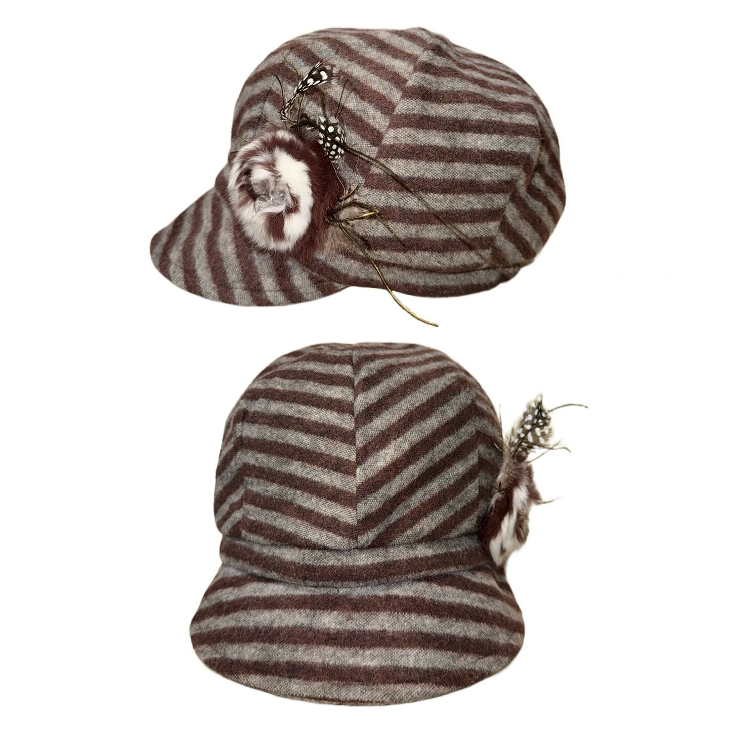 Striped hat
