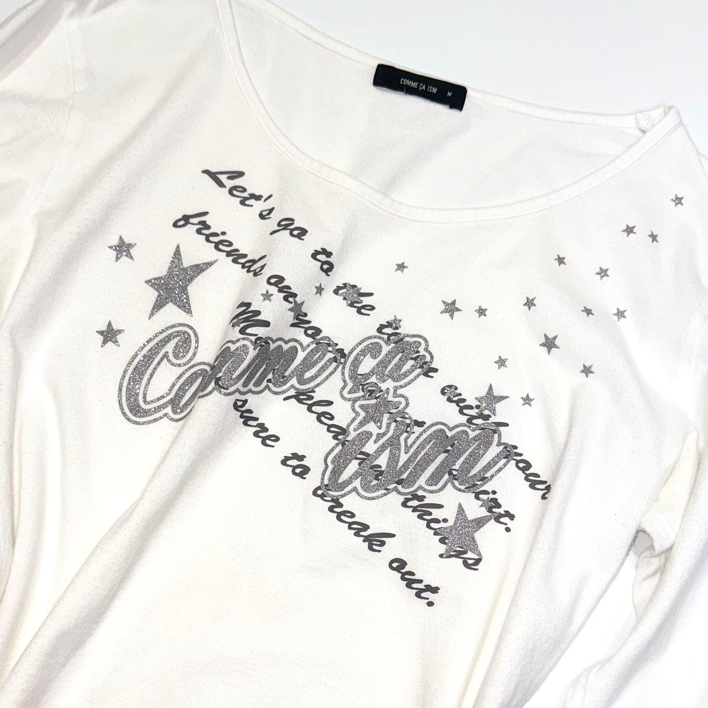 Sliver star three-quarter sleeve