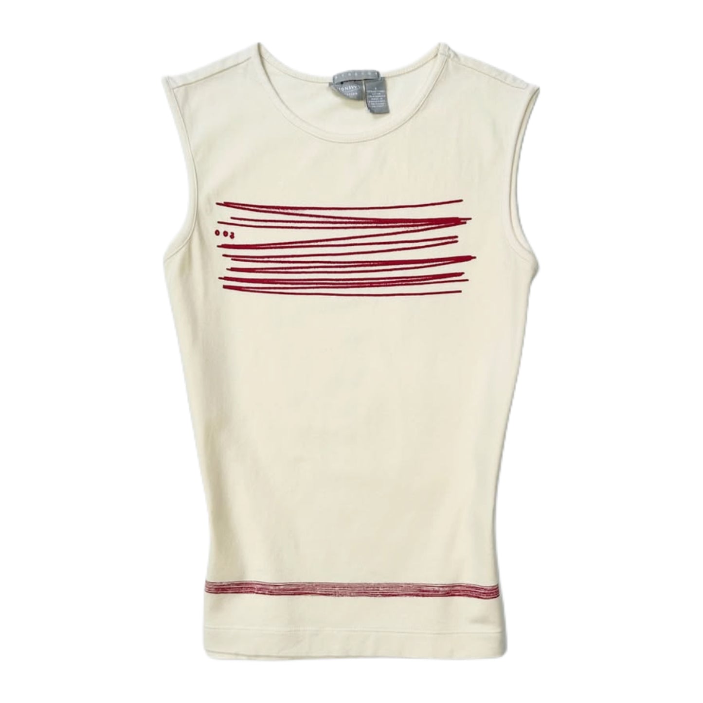 Old Navy cream sleeveless top