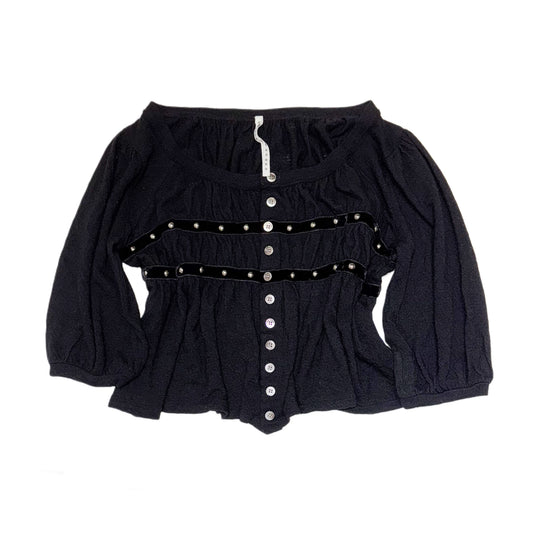 Sunao Kuwahara(Issey Miyake) cropped cardigan