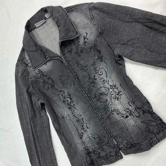 Totem Black denim jacket