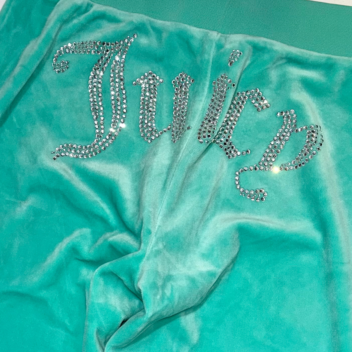 Juicy Couture mint velvet pants