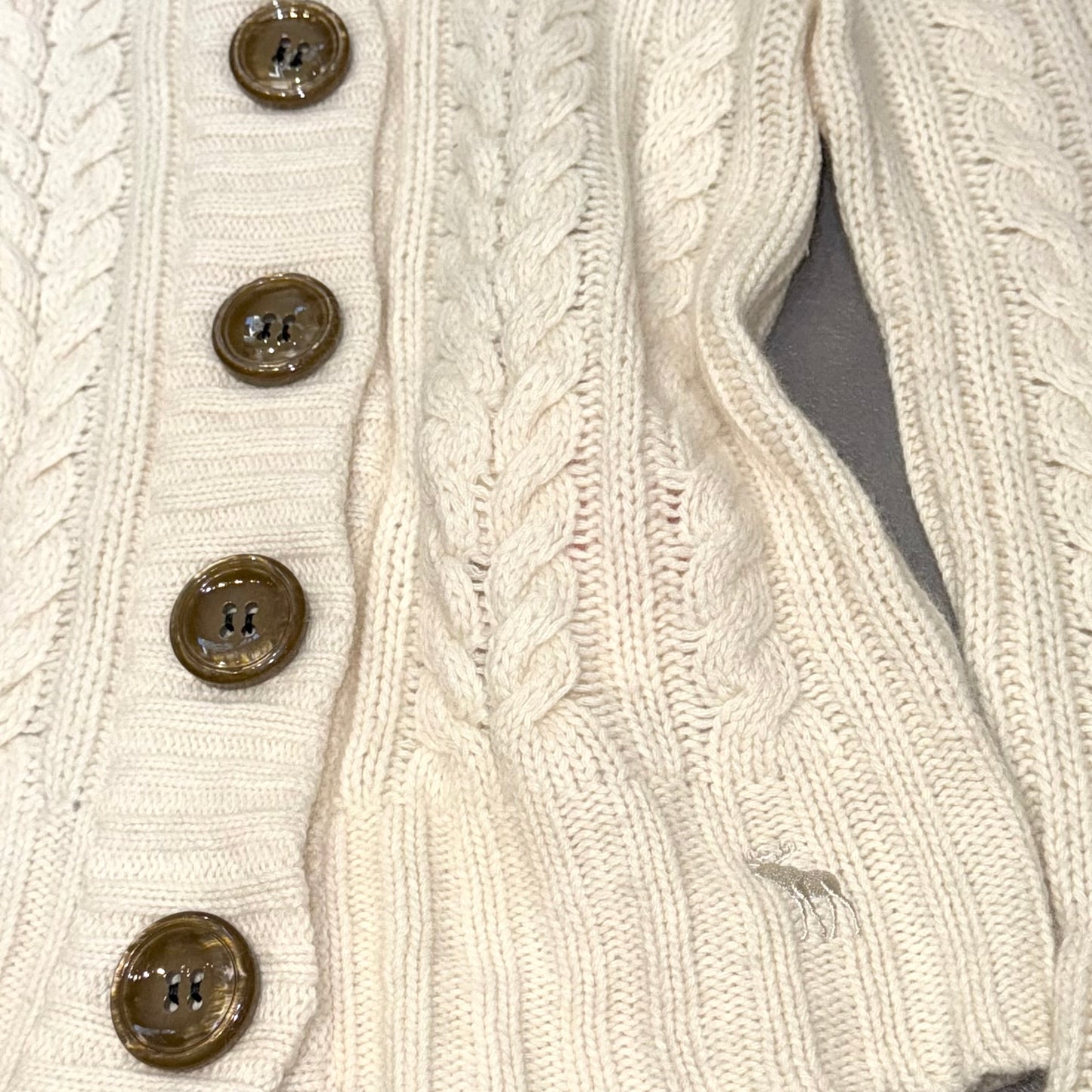 Abercrombie & Fitch button knit cardigan