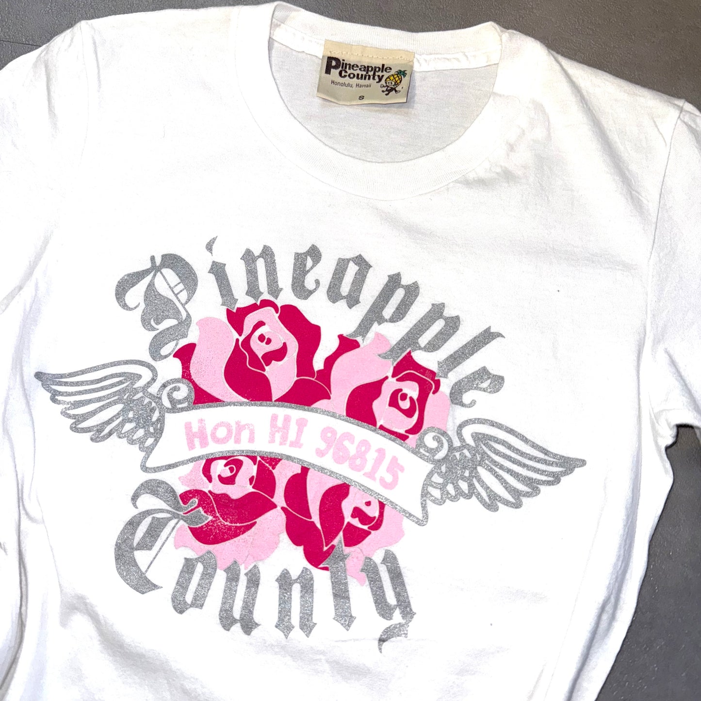 Pineapple Country rose top