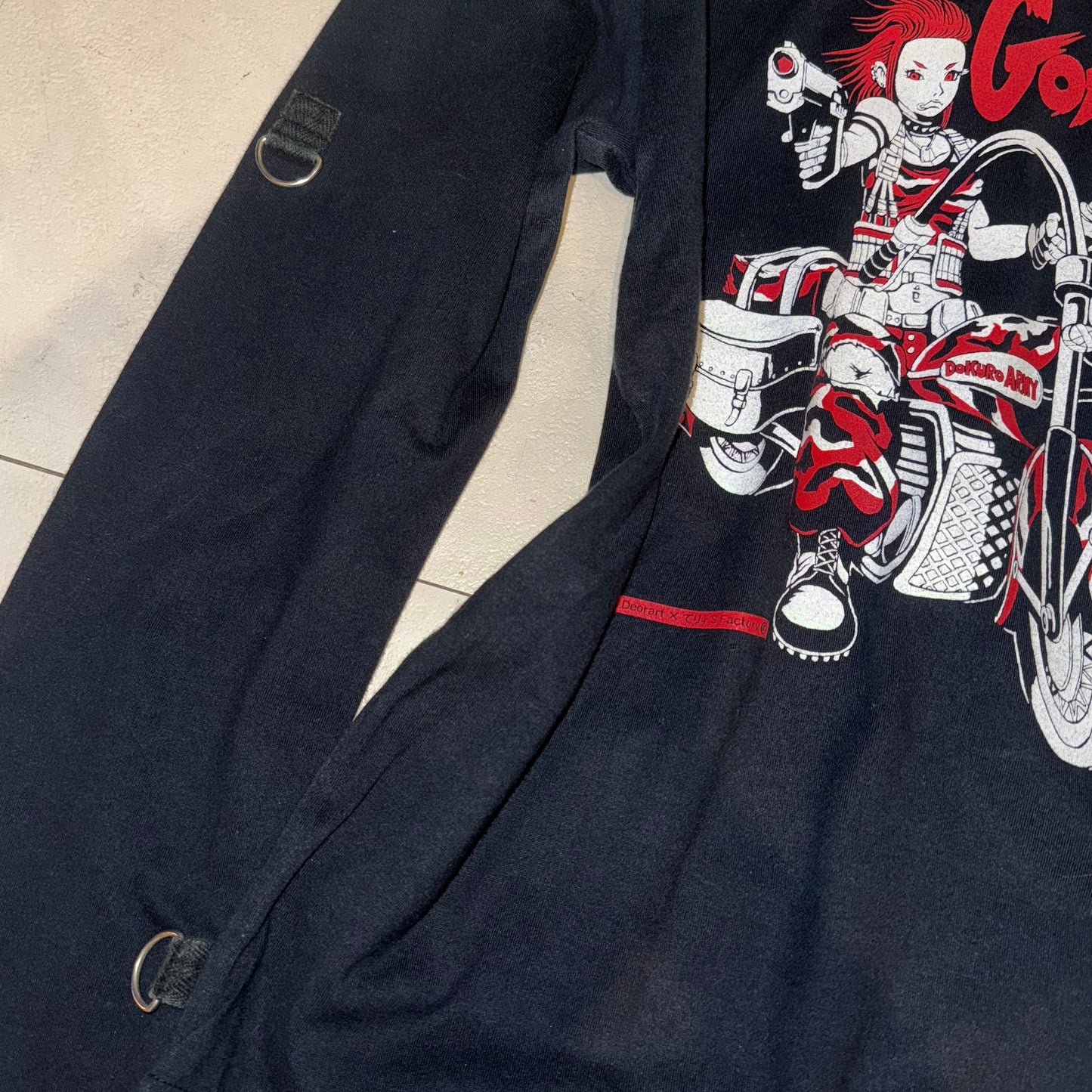 Dokuro army black long sleeve