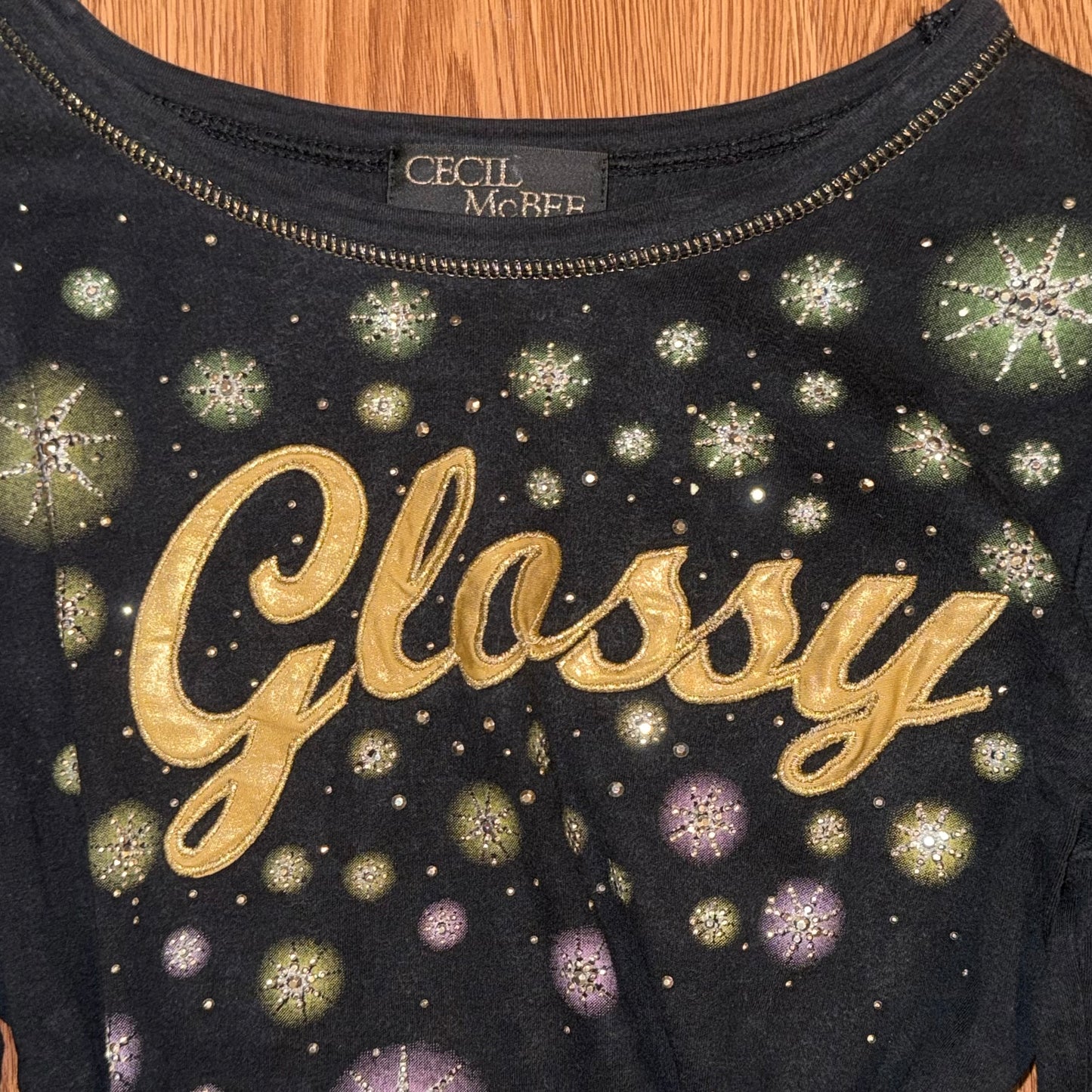 Cecil McBee black long sleeve