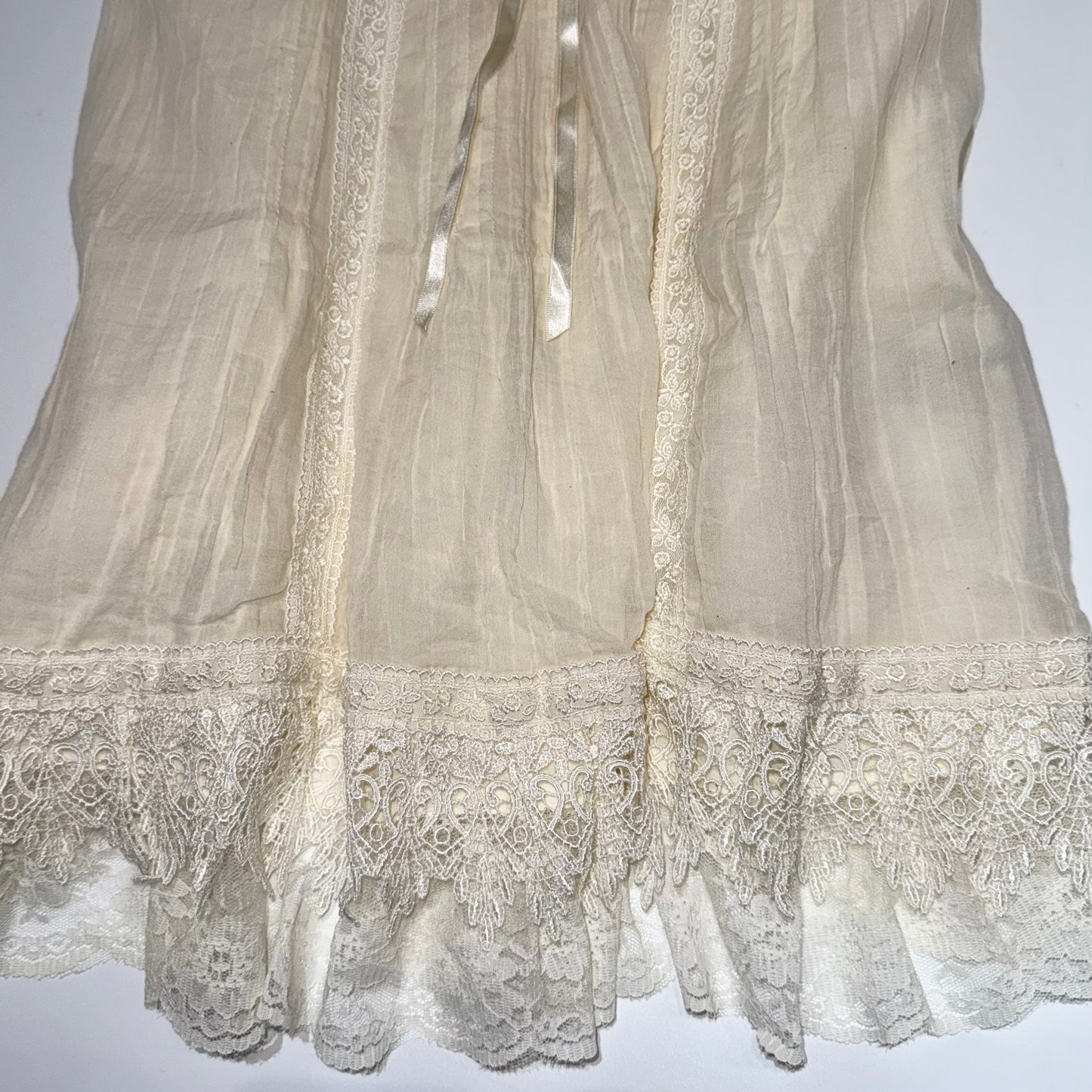 Cecil Mcbee Ivory lace tank