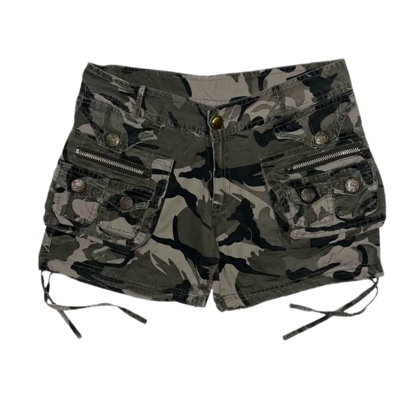 Camo pockets shorts