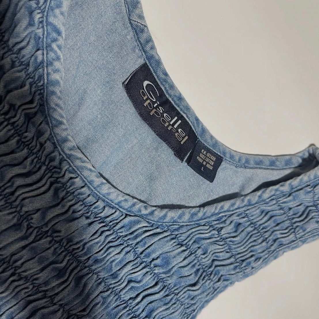 Denim tank