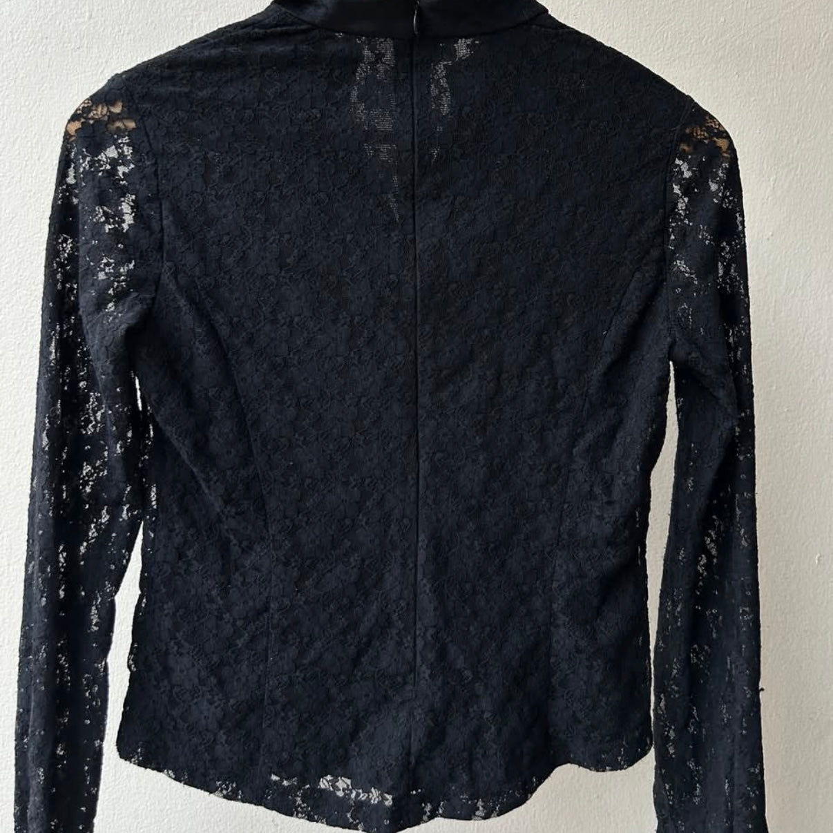 Black lace shirt