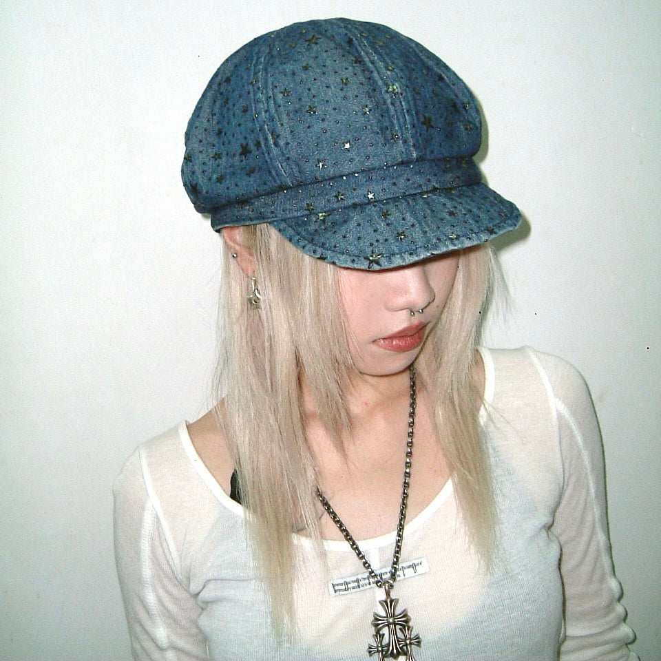 Star hats(black/ navy)