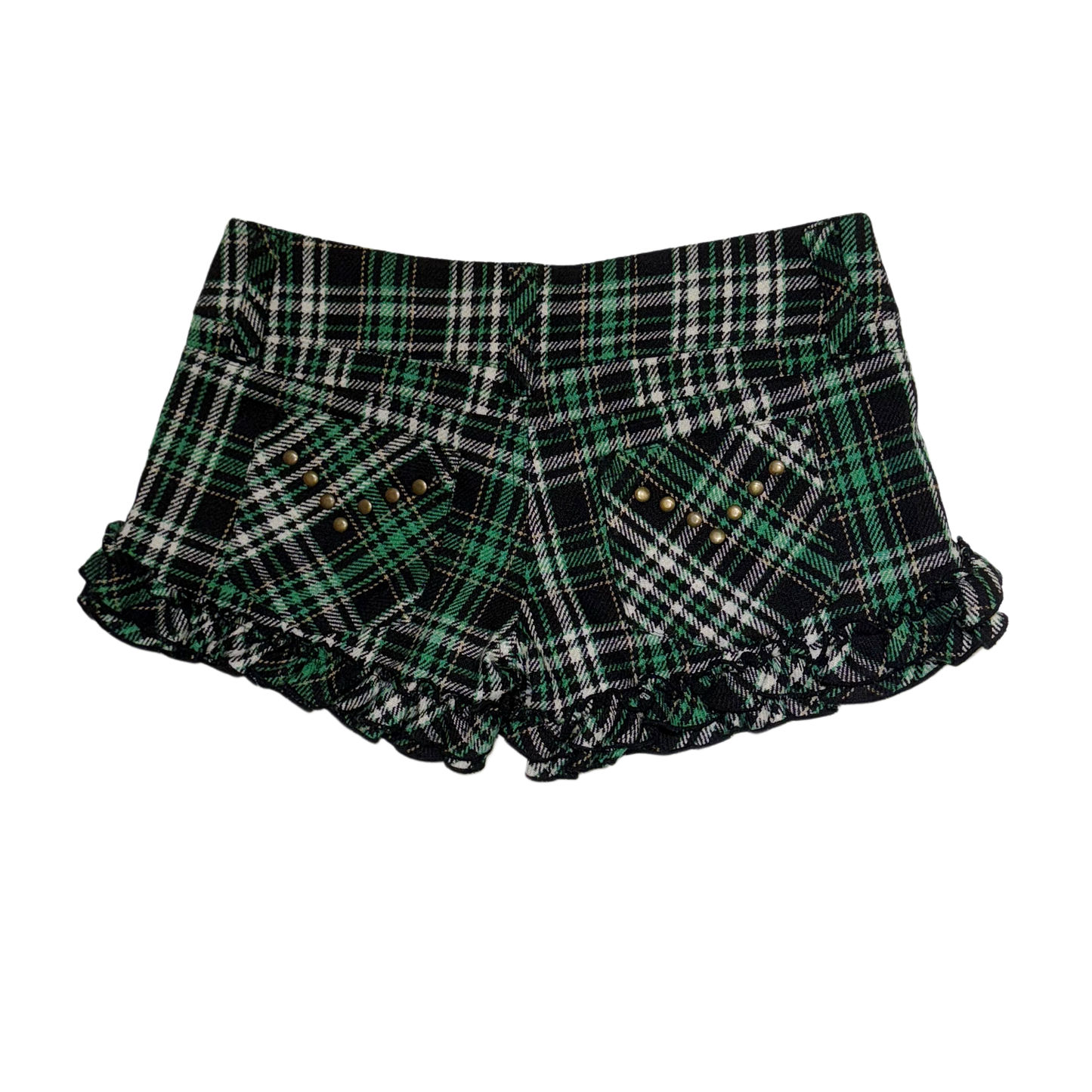 Liz Lisa tartan low rise shorts
